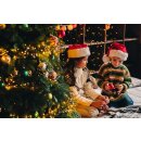 Baby Weihnachtsmütze Nikolausmütze Santa Xmas Rosa Fleece Mädchen Nikolaus Santa