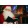 Weihnachtsmütze Nikolausmütze Santa Xmas Rot Schlicht 4 Sterne Kopfumfang ca. 48cm (3-4 Jahre)
