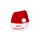 Weihnachtsmütze Nikolausmütze Baby Mütze Rot ( Babys Weihnachten ) Fleece Warm