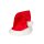 Baby Weihnachtsmütze Mütze Nikolausmütze Plüsch Rand Rot 0-6 Monate Fellrand