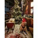 Hund Weihnachtsmütze mit Gummiband Nikolausmütze Santa Mütze Für große hunde